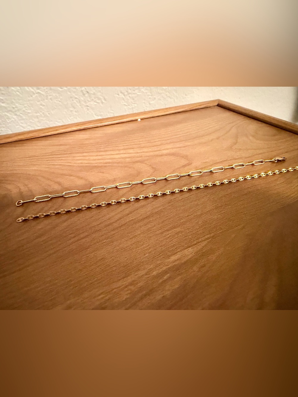 14k Gold filled bracelets Set